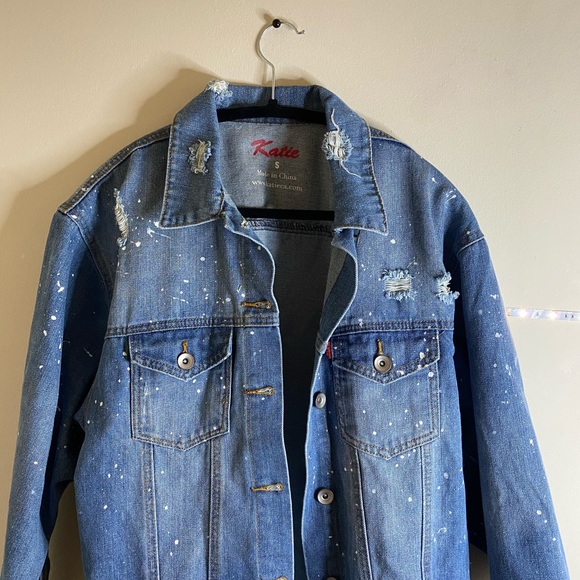 Stylish Long Jeans jacket - Picture 7 of 9